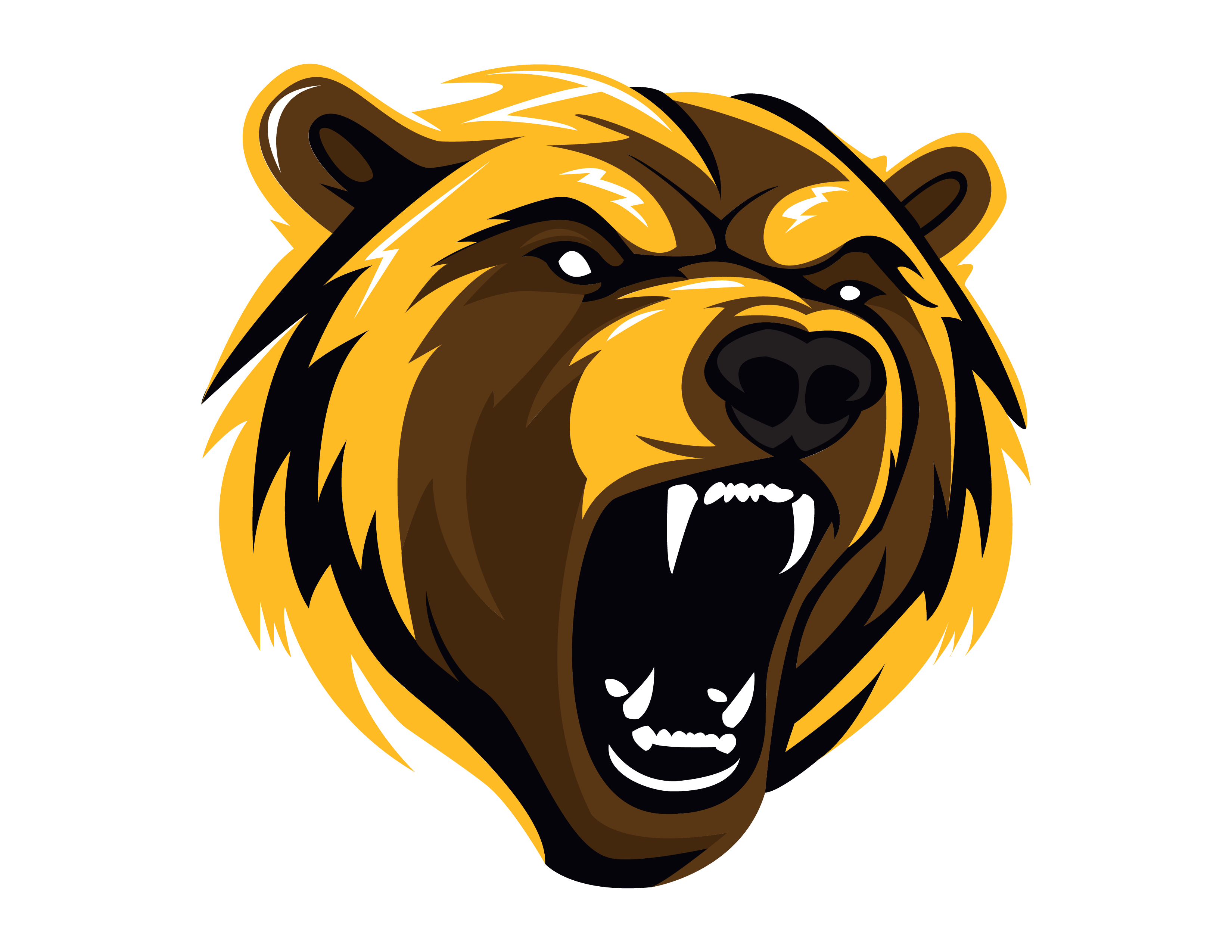 Bear Mascot Logo Design